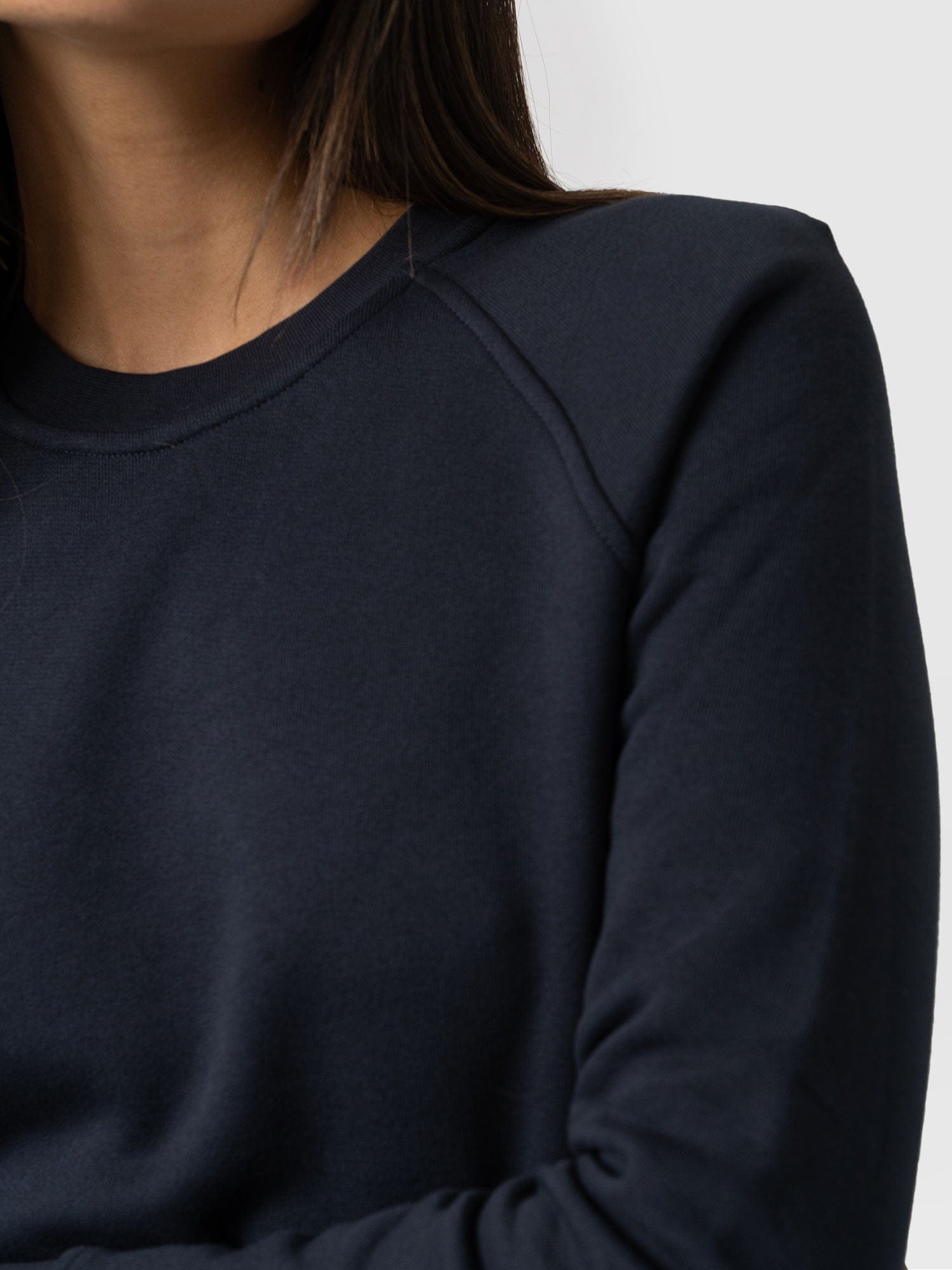 Cotton Sweater Navy - Women's Sweaters | Saint + Sofia® USA